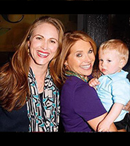 Kaia with Katie Couric