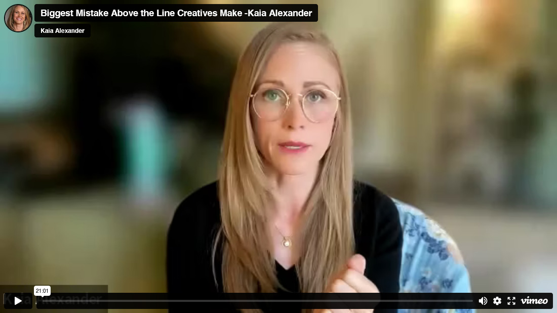 [VIDEO 1 of 4] The Biggest Career Killer Mistake that Above the Line Creatives Make – Revealed